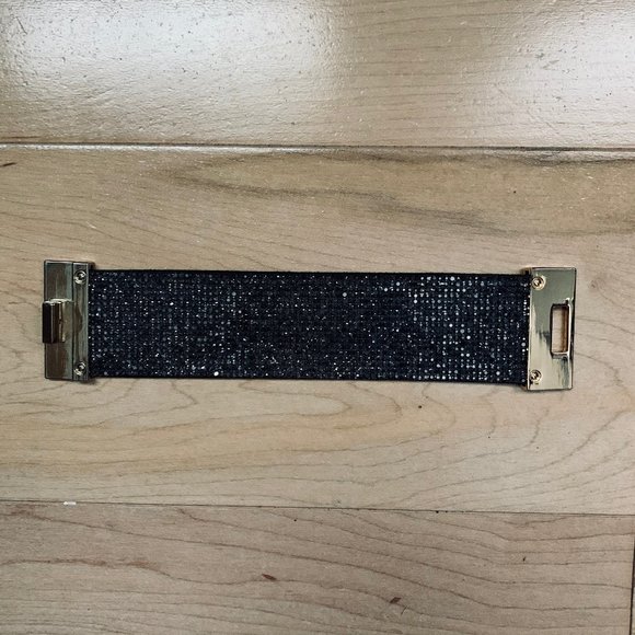 Express Rhinestone Cuff Bracelet - Picture 3 of 5